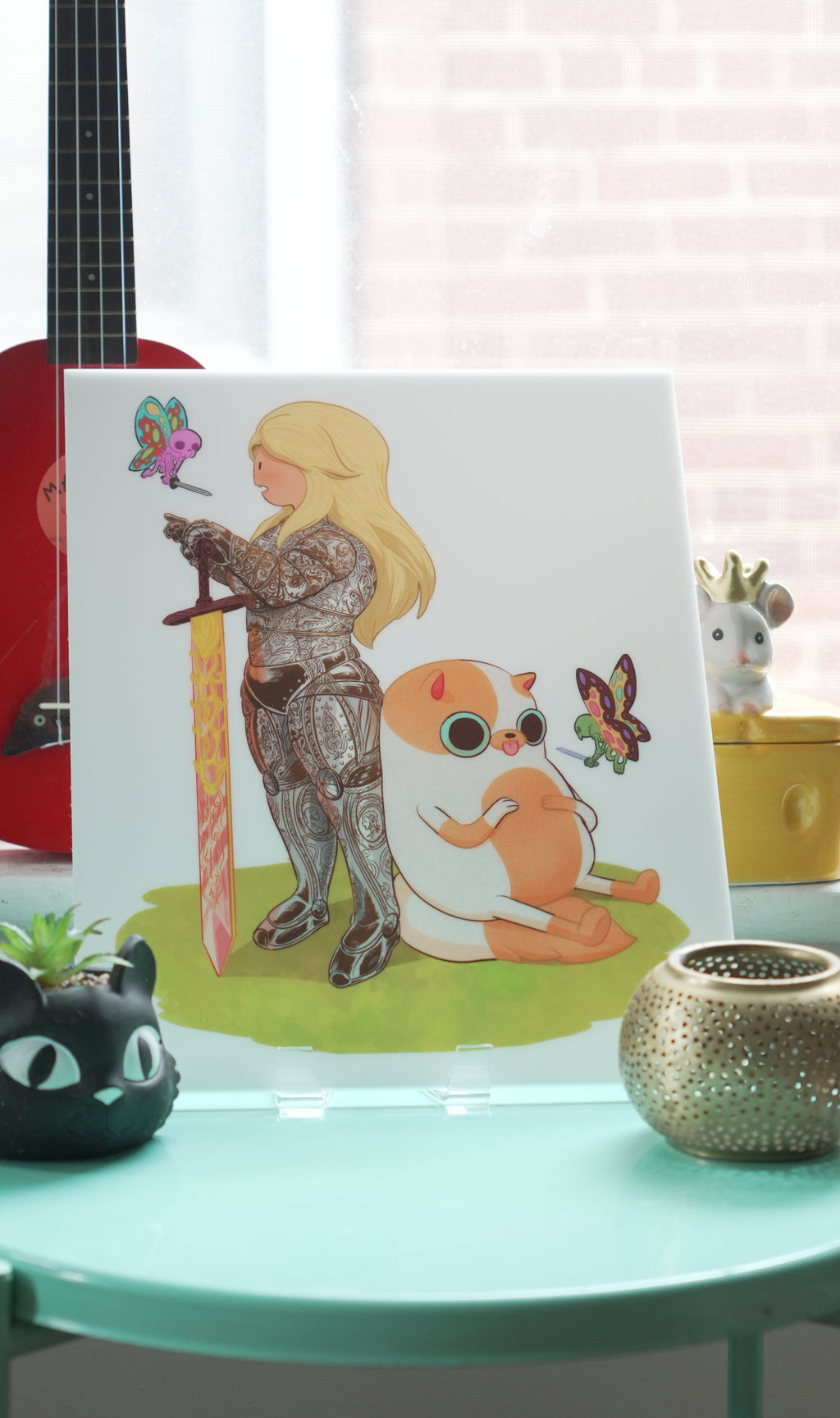 Fionna and Cake Knight 3/16” Acrylic Panel