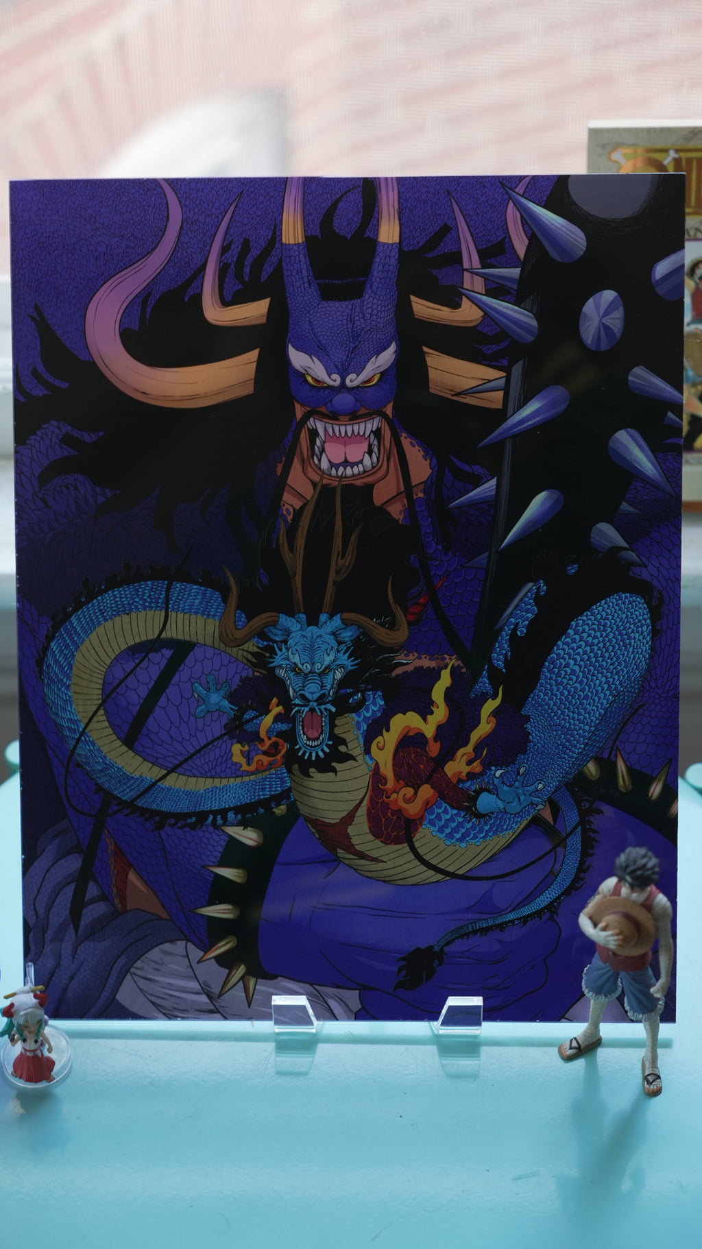 Kaido - King of the Beasts 3/16” Acrylic Panel - One Piece