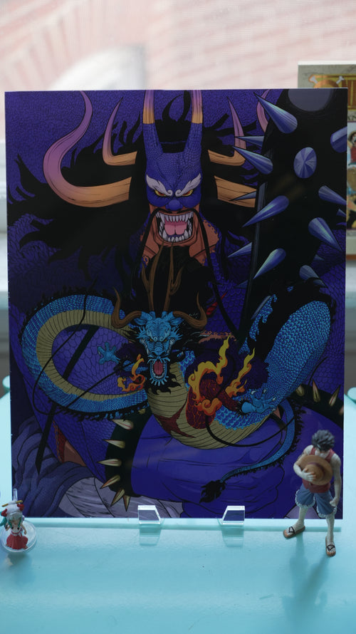Kaido - King of the Beasts 3/16” Acrylic Panel - One Piece