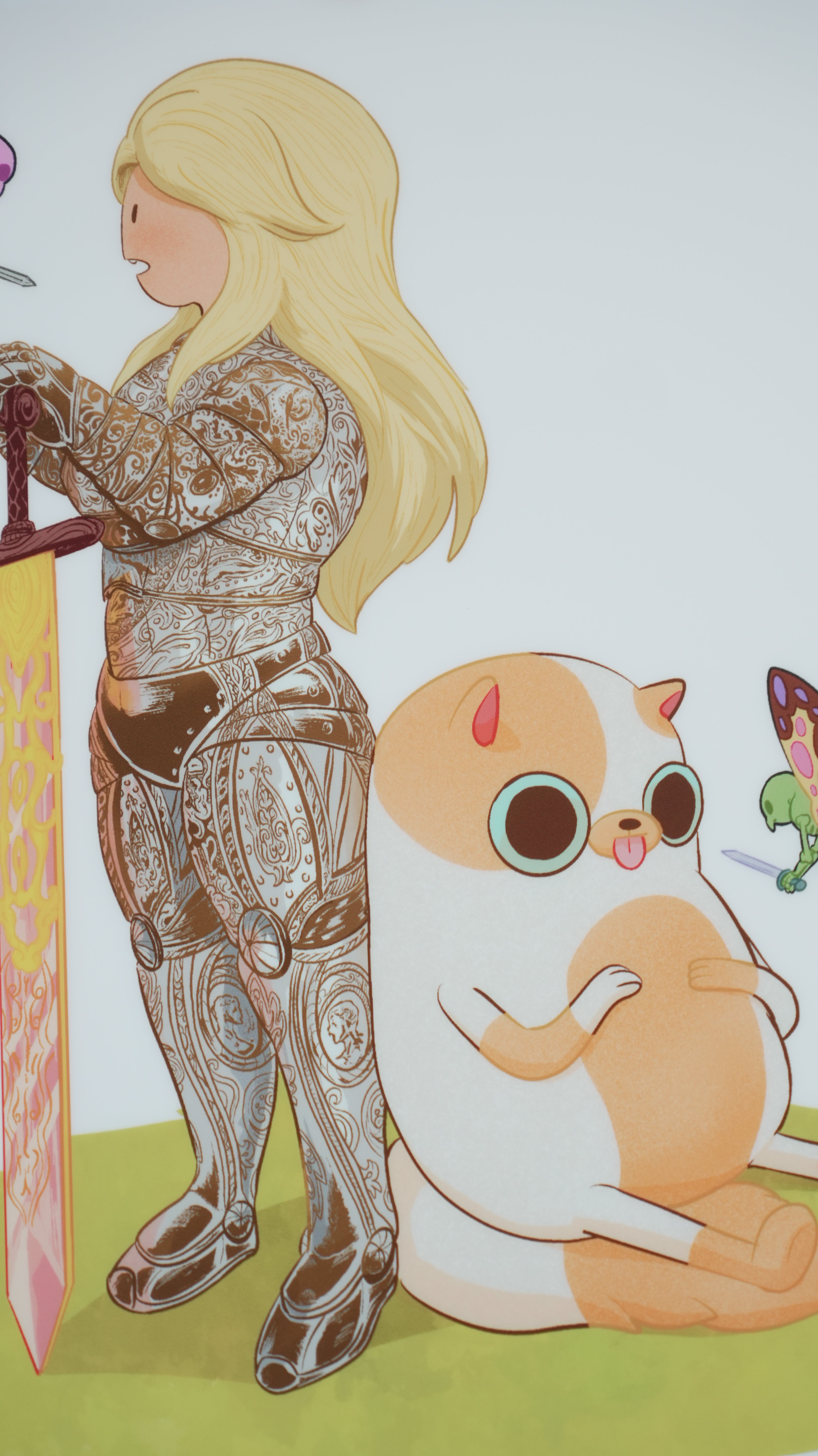 Fionna and Cake Knight 3/16” Acrylic Panel